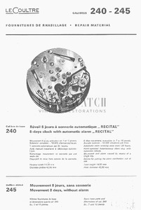 Movement Parts