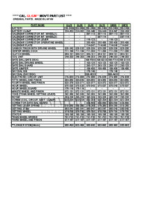 Movement Parts